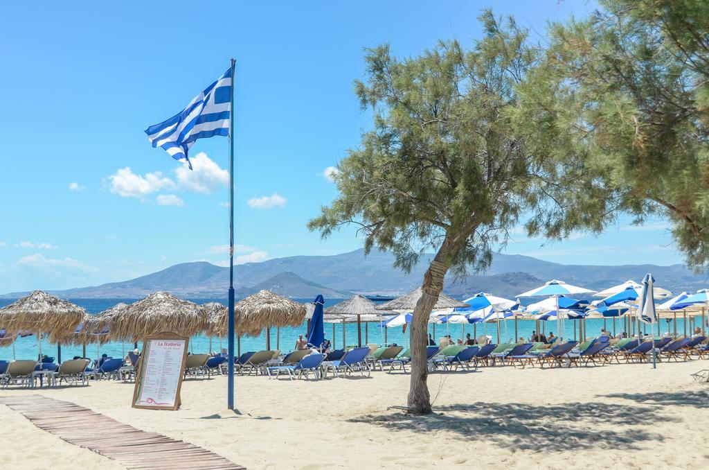 Ostria Hotel Agios Prokopios  Ngoại thất bức ảnh